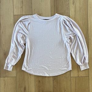 Banana Republic Luxespun Soft Lavender Crew Neck Sweater